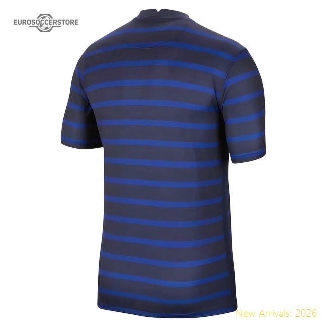 France 2020-2021 Authentic Home Shirt (fra) Sleek Athletic
