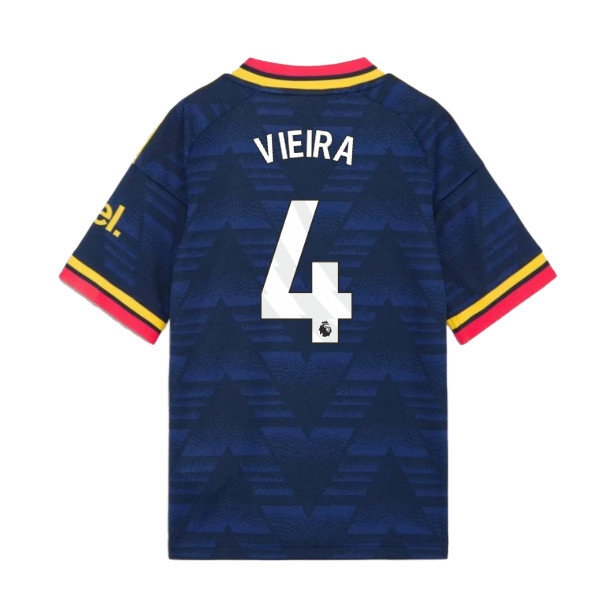 [JED] 2026 2027 Arsenal Shirt Away Apparel (Kids) (Vieira 4)