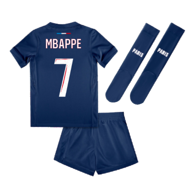 PSG 2024-2025 Home Soccer Jersey (Mbappe 7) | Match Day