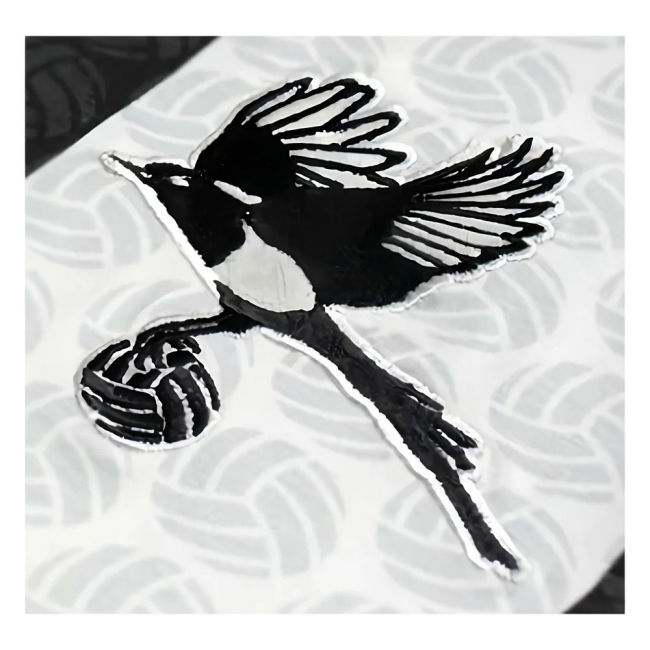 Retro Newcastle Newcastle The Magpie Ball Shapes Retro Shirt for Ma...