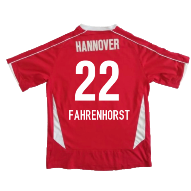 Supporter Hannover 2008-09 Home Shirt ((Excellent) M) (Fahrenhorst 22)