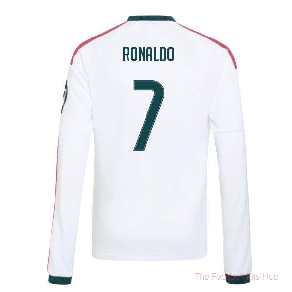Real Madrid 2026-2027 Long Sleeve Home Shirt (Kids) (Ronaldo 7)