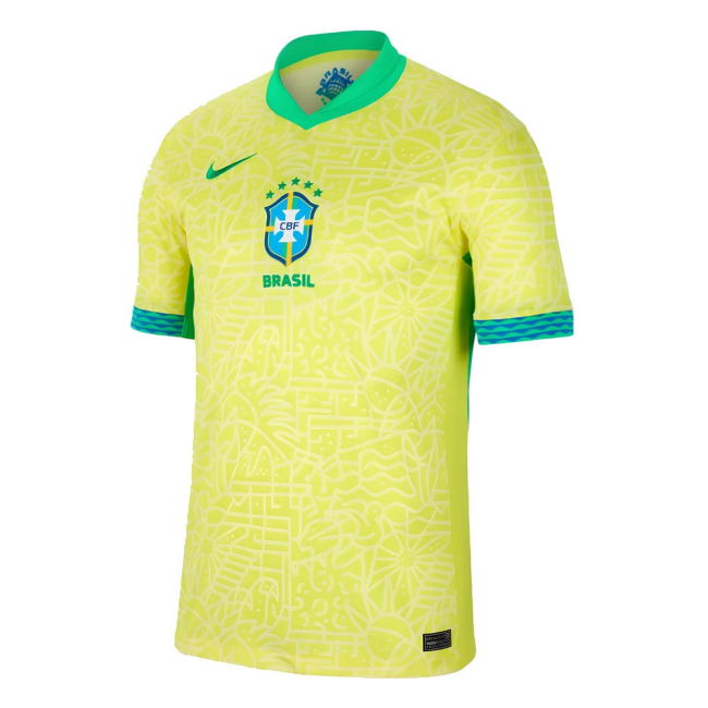 Replica 2024-2025 Brazil Home Dri-Fit Adv Match Shirt Premium