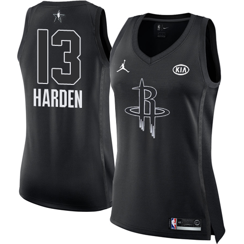Premium Rockets NBA Swingman Jersey #13 James Harden 2018 Icon -