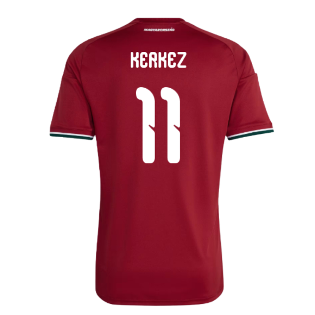 2026-2027 Hungary Home Shirt (Kerkez 11) Authentic Holland
