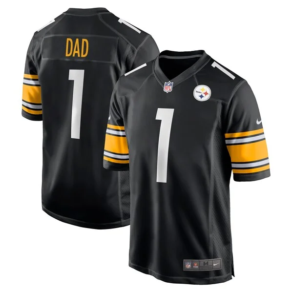 Performance Pittsburgh Steelers Game Jersey - Premium Black NFL Fan...
