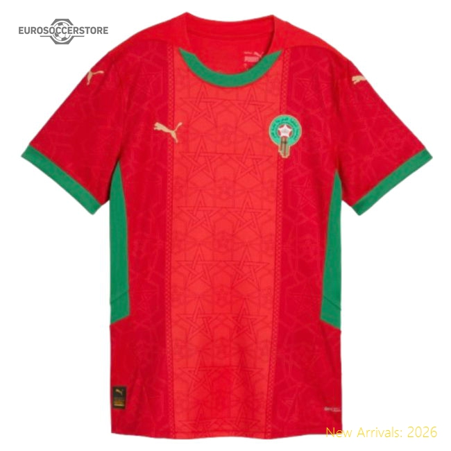 Durable Morocco Womens 20242025 Home Jersey Modern Quickdry