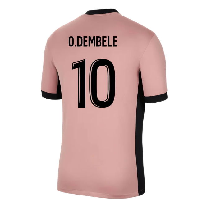Match Day Psg Dembele #10 High Performance Fresh Look Shirt