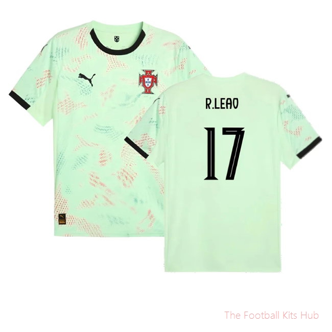 2025-2026 Portugal Womens Team Away Shirt (Unisex) (R.Leao 17)