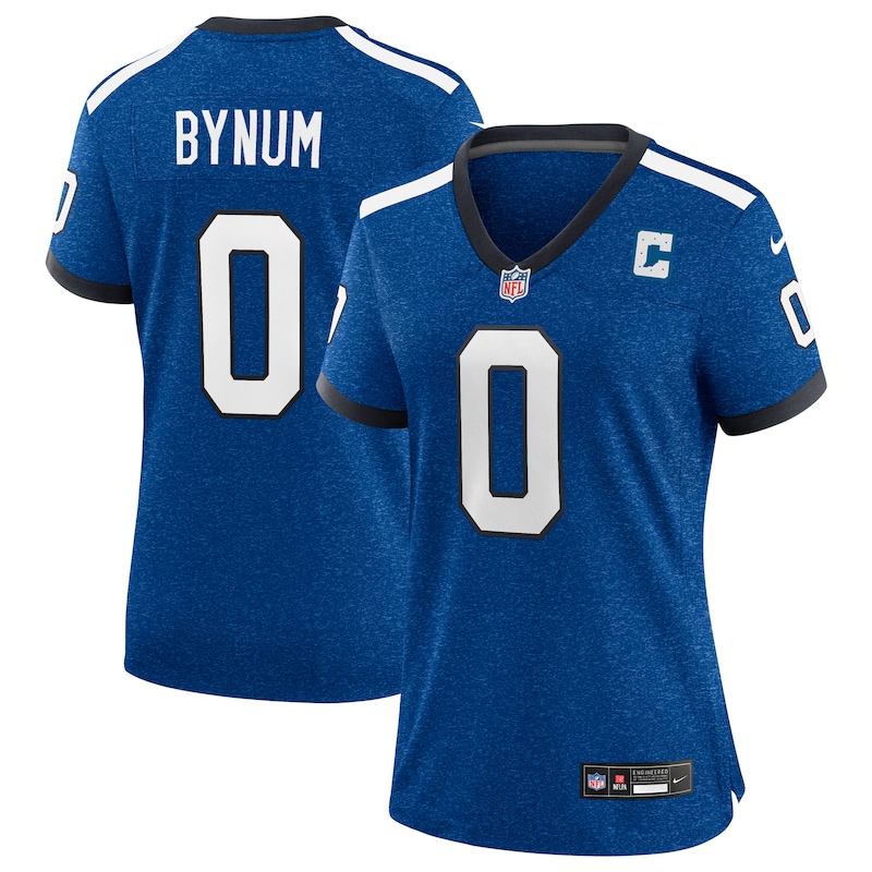 None Camryn Bynum Record-Breaker IND Colts Durable Jersey for NFL Fans