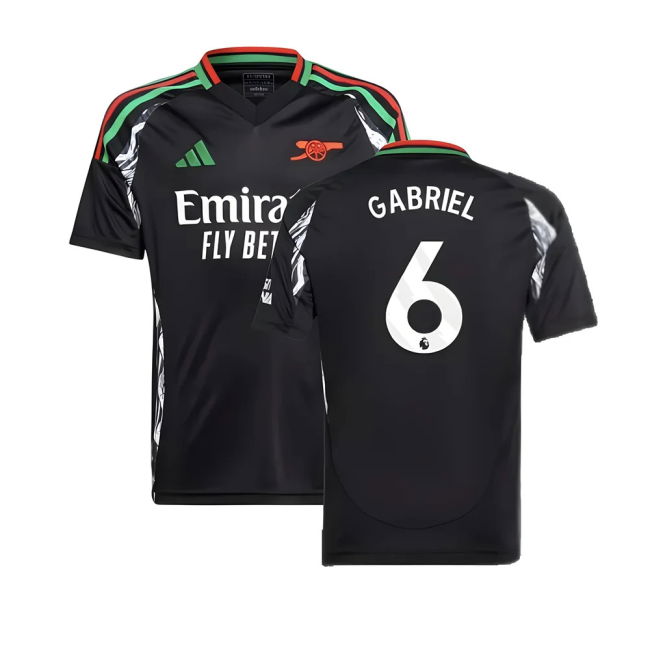 Superior Craftsmanship Arsenal Arsenal Away Shirt Kids Gabriel #6 ...