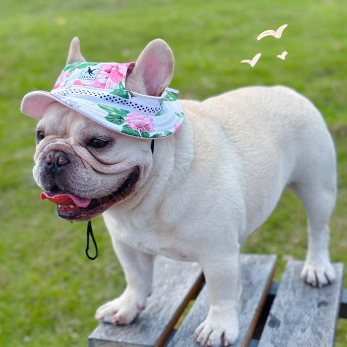 Sun-Savvy Frenchie Grooming Dress Up Hat: A Fashionable Outdoor Essential