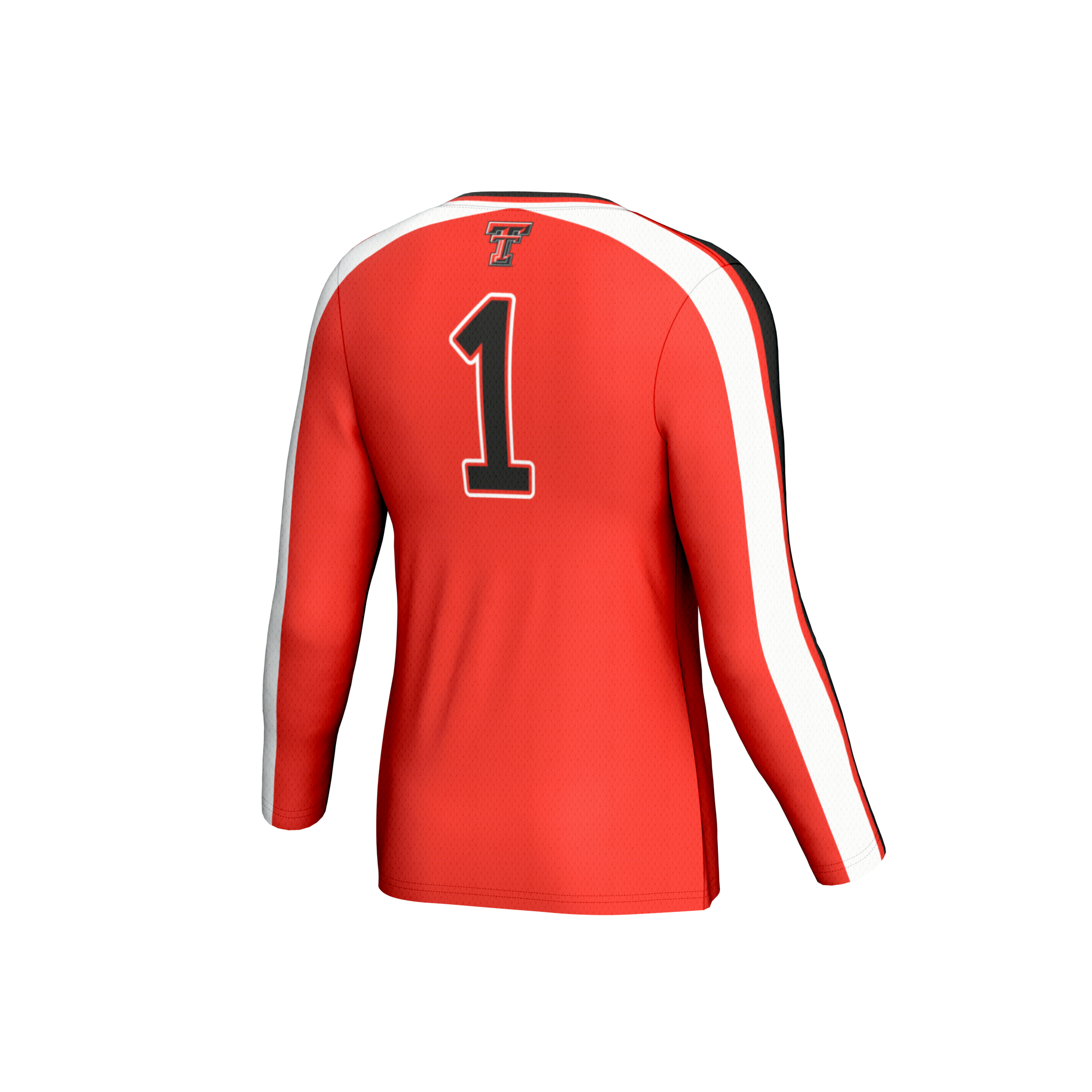 [NJP] Texas Tech Red Raiders GameDay Greats Unisex Lightweight Volleyball Fashion Jersey - Red