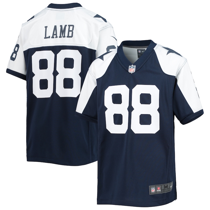 None CeeDee Lamb DAL Cowboys Vintage Affordable Jersey for NFL Fans