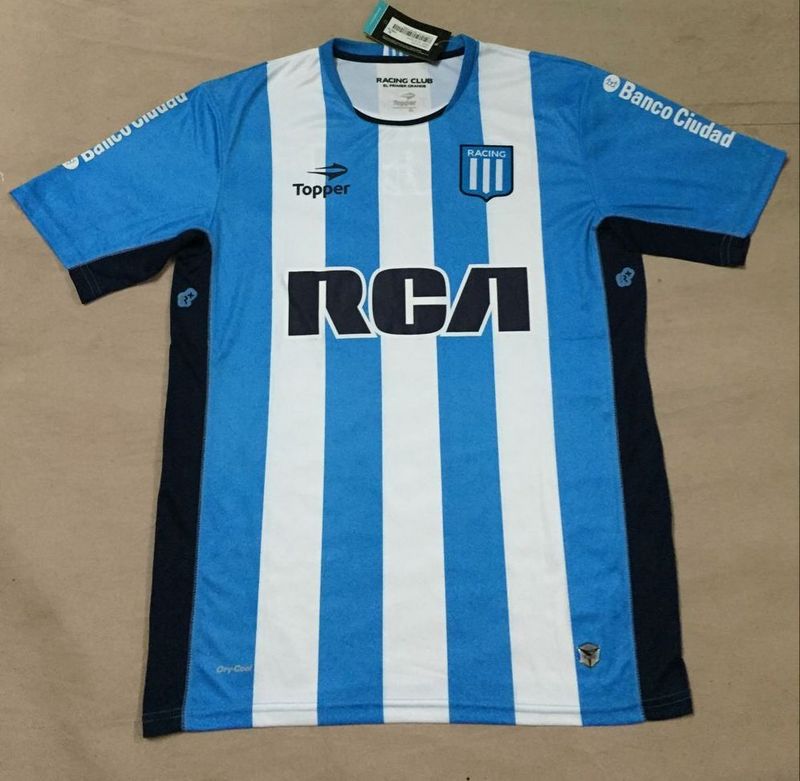 Performance Driven Argentina Racing Club Home 2016-17 Soccer Jersey