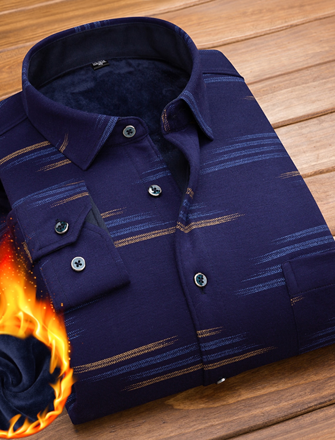 Men's Dress Shirt Flannel Shirt Collared Shirt Button Up Shirt Tartan Wedding Party Black-White Red Navy Blue Royal Blue Long Sleeve Turndown Winter Clothing Apparel Button-Down