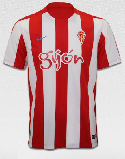 Sporting Gijon Home 201617 Soccer Jersey shirt - Official Replica