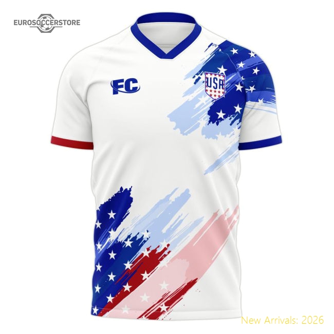 Top Usa Concept 20202021 Home Kit Quickdry Moisturewicking