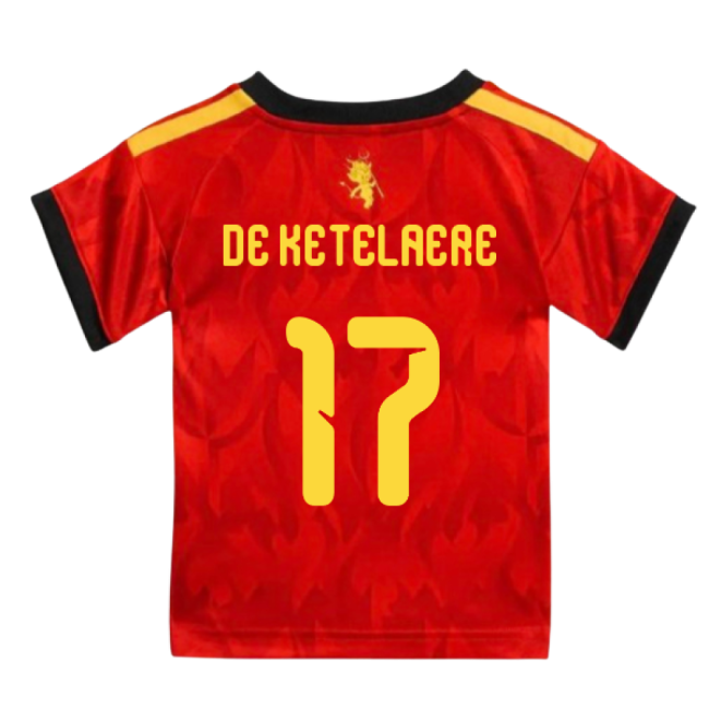 Official 2026-2027 Belgium Home With Retro Design - Perfect Fit