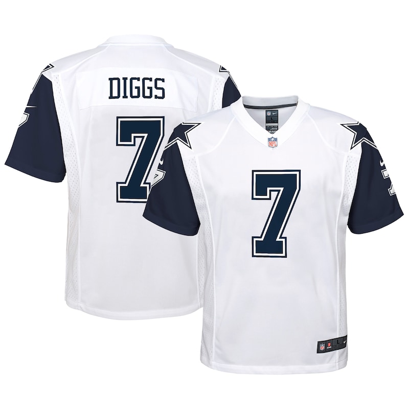 None Trevon Diggs Dallas Cowboys Historic Franchise Replica Jersey