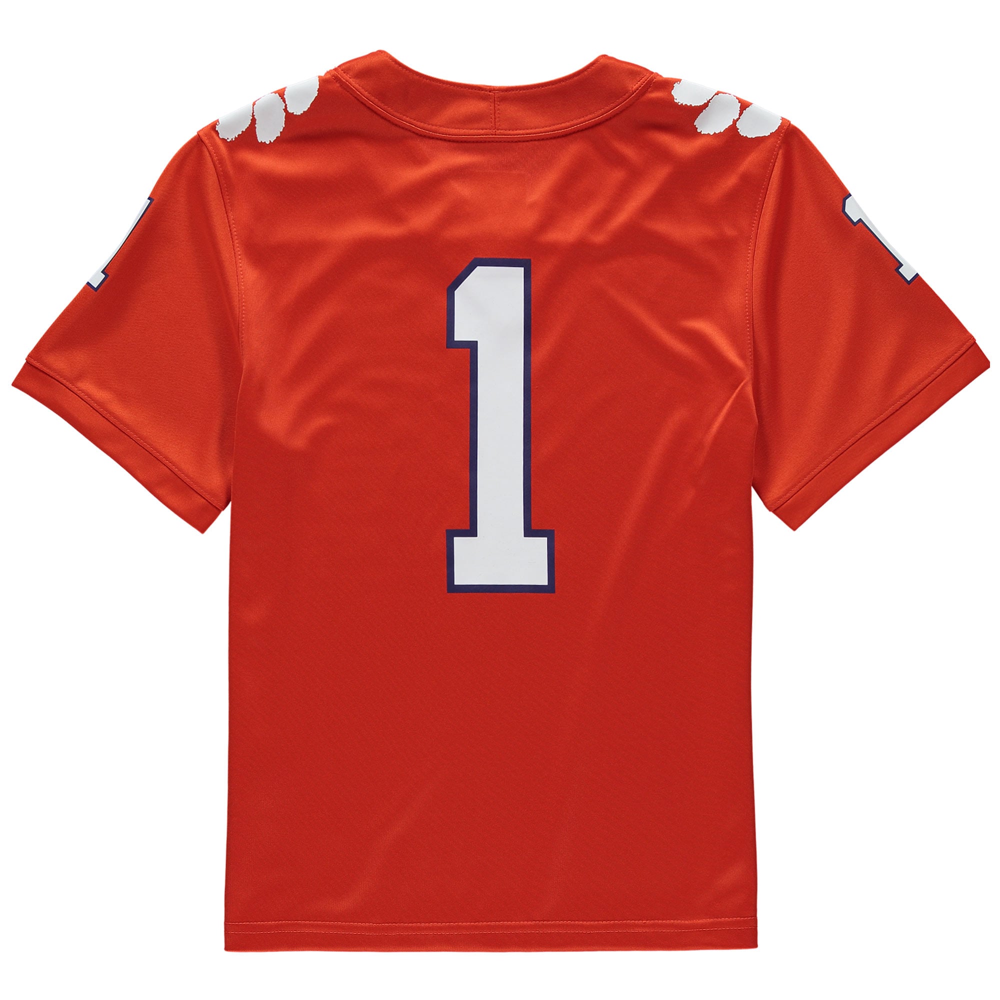Youth #1 Orange Clemson Tigers Football Jersey