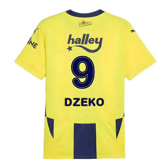 Football Club 2024-2025 Home Home Dzeko 9 - Top Grade Match Quality