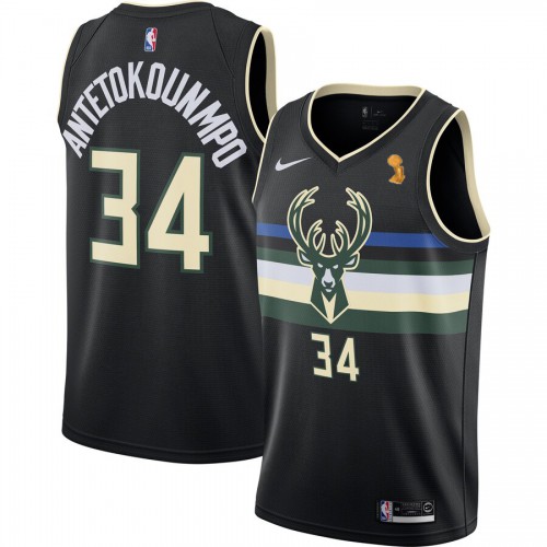 Performance Milwaukee Bucks Giannis #34 NBA Player Jersey Athletic