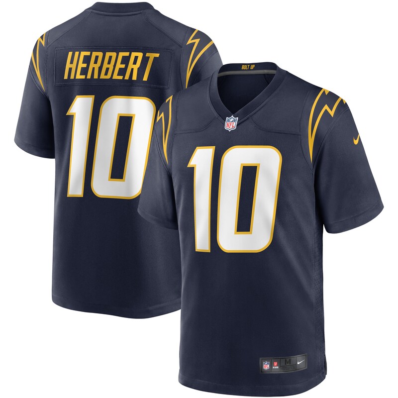 None Justin Herbert LA Chargers Sleek Cost-Effective Jersey for NFL Fa