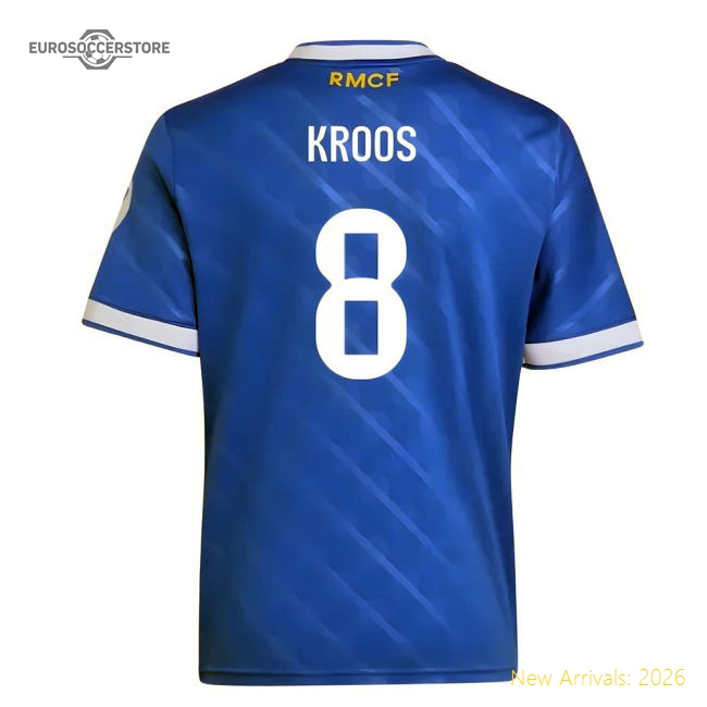 Real Madrid Third Match Jersey Kids) (kroos Athletic Fit
