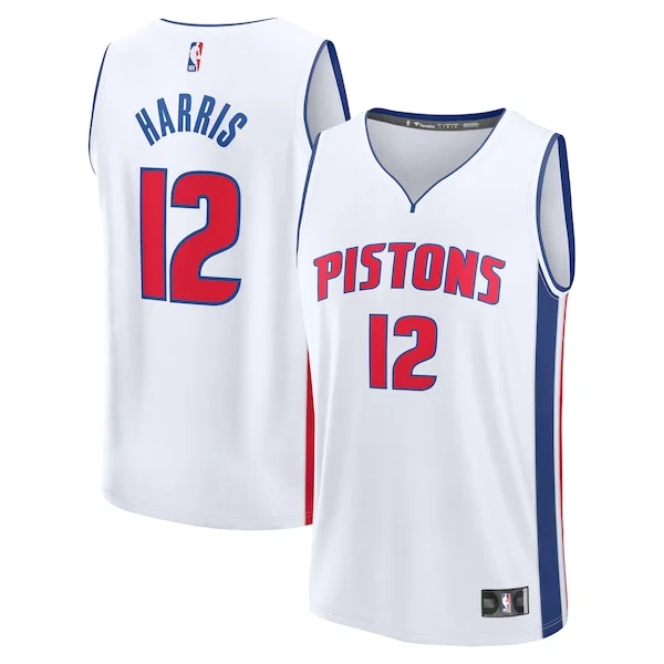Authentic Tobias Harris DET NBA Jersey - White - Best Value