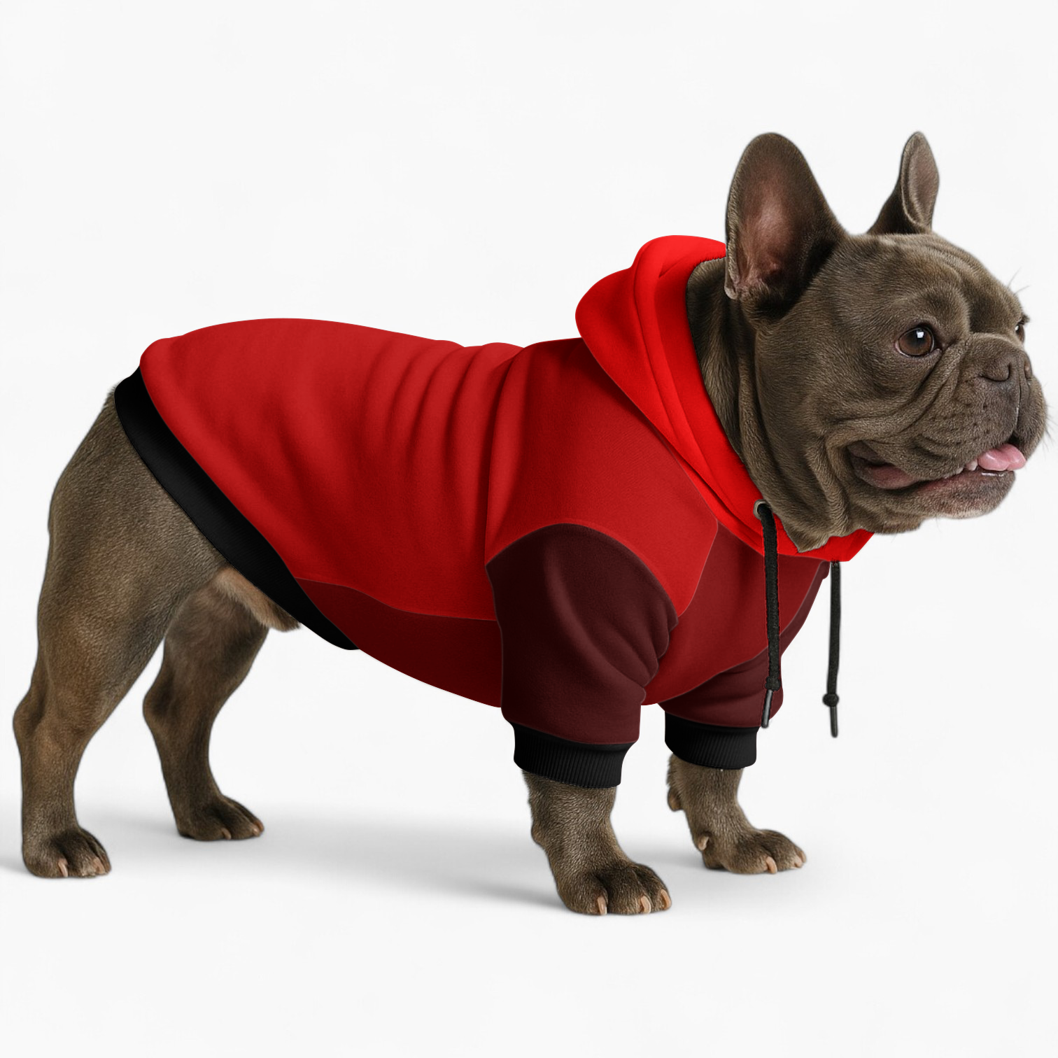 Lifestyle-Driven Cozy Comfortable Kobe - Frenchie Hoodie for Home Use