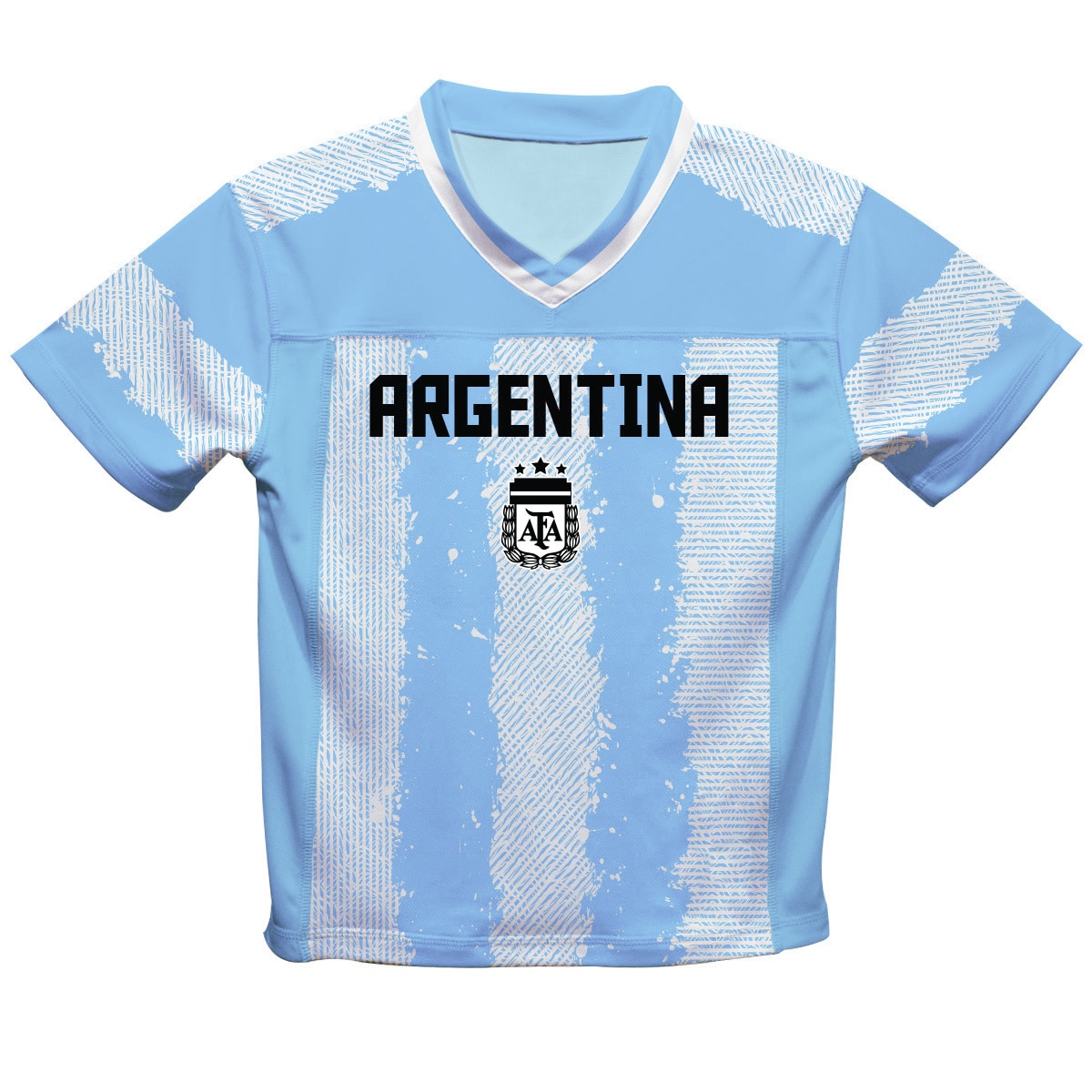 [SPK] Lionel Messi Argentina National Team Vive La Fete Football Jersey - Light Blue