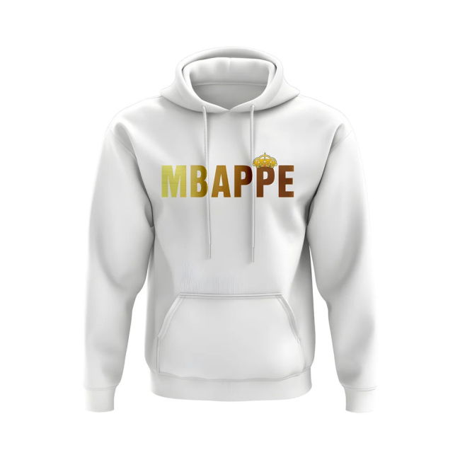 Kylian Mbappe Real Madrid Crown Hoody (W - Wear - Team- Top- MatchReady