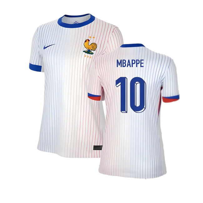 Mbappe 10 France Soccer Team Supporter Shirt - Womens Version