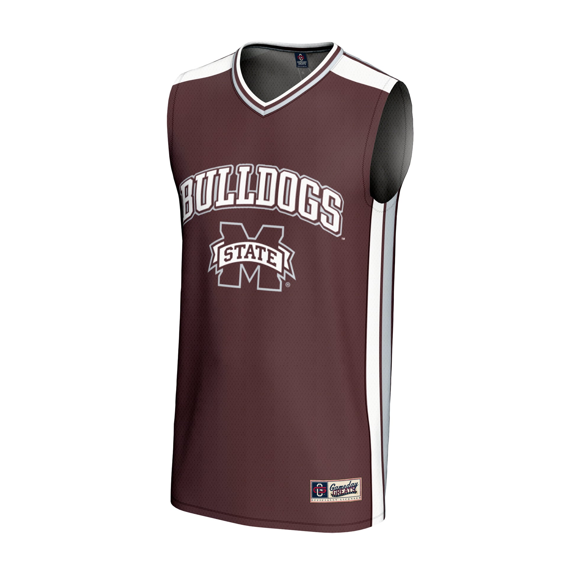 Mississippi State Bulldogs GameDay Greats Unisex Spirit Basketball Jersey - Maroon