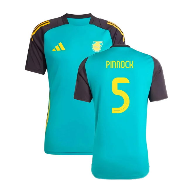 2024-2025 Jamaica Training Jersey (Green) (Pinnock 5)