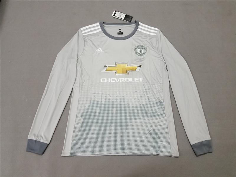 Manchester United Third 201718 LS Soccer Jersey Shirt - Official