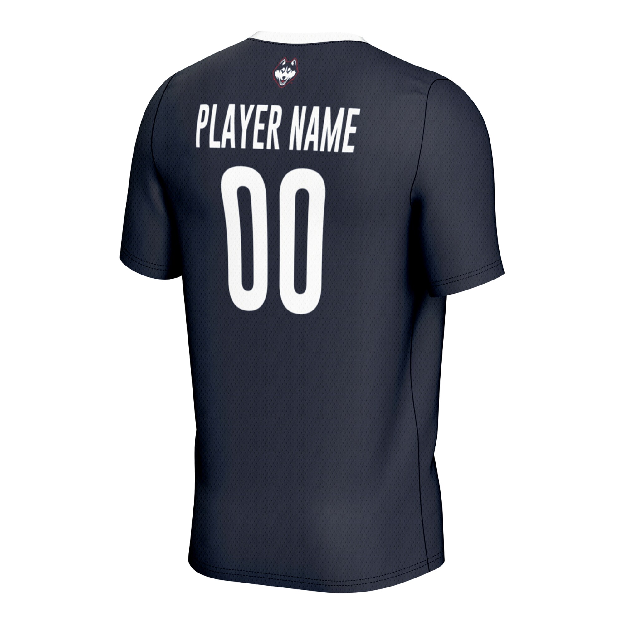 [SJH] UConn Huskies GameDay Greats Unisex Pick-A-Player NIL Lightweight Soccer Jersey - Navy