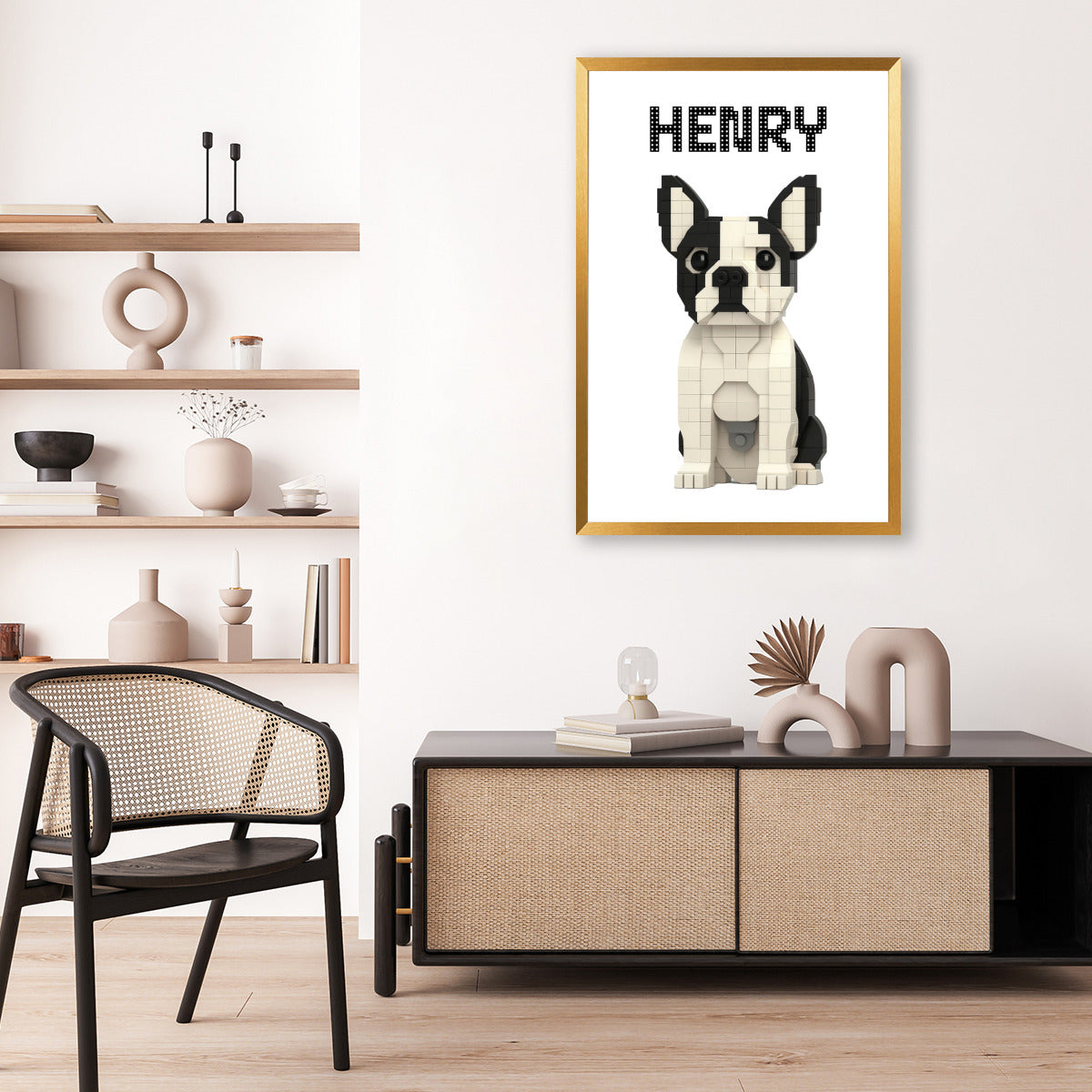 Durable Walter - Personalized Vertical Framed Poster • Wall Decoratio...