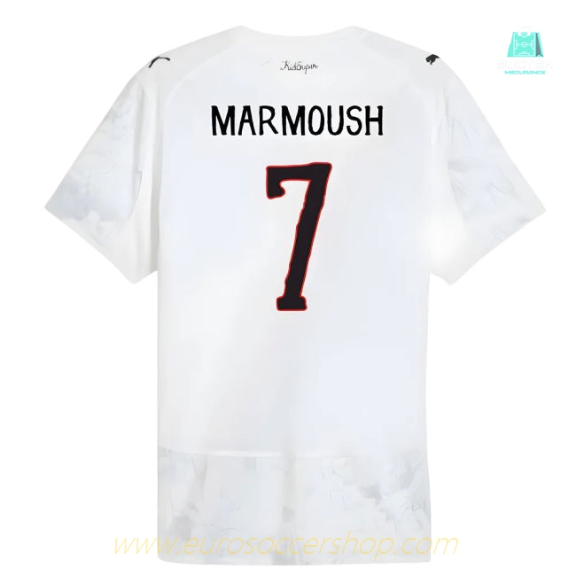 2025-2026 KIDSUPER x Manchester City CWC Authentic Shirt (White) (Marmoush 7)