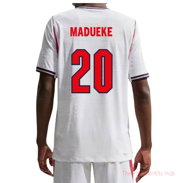 Premium England Aero-Fit 2026-2027 Home Shirt (Madueke 20)