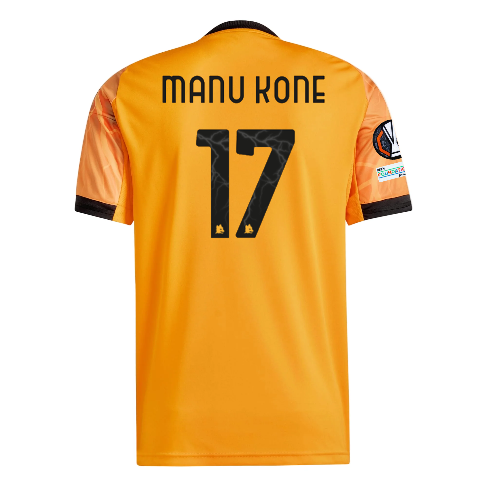 AS Roma Kone 2025-2026 UEL Away Jersey – Authentic Shirt