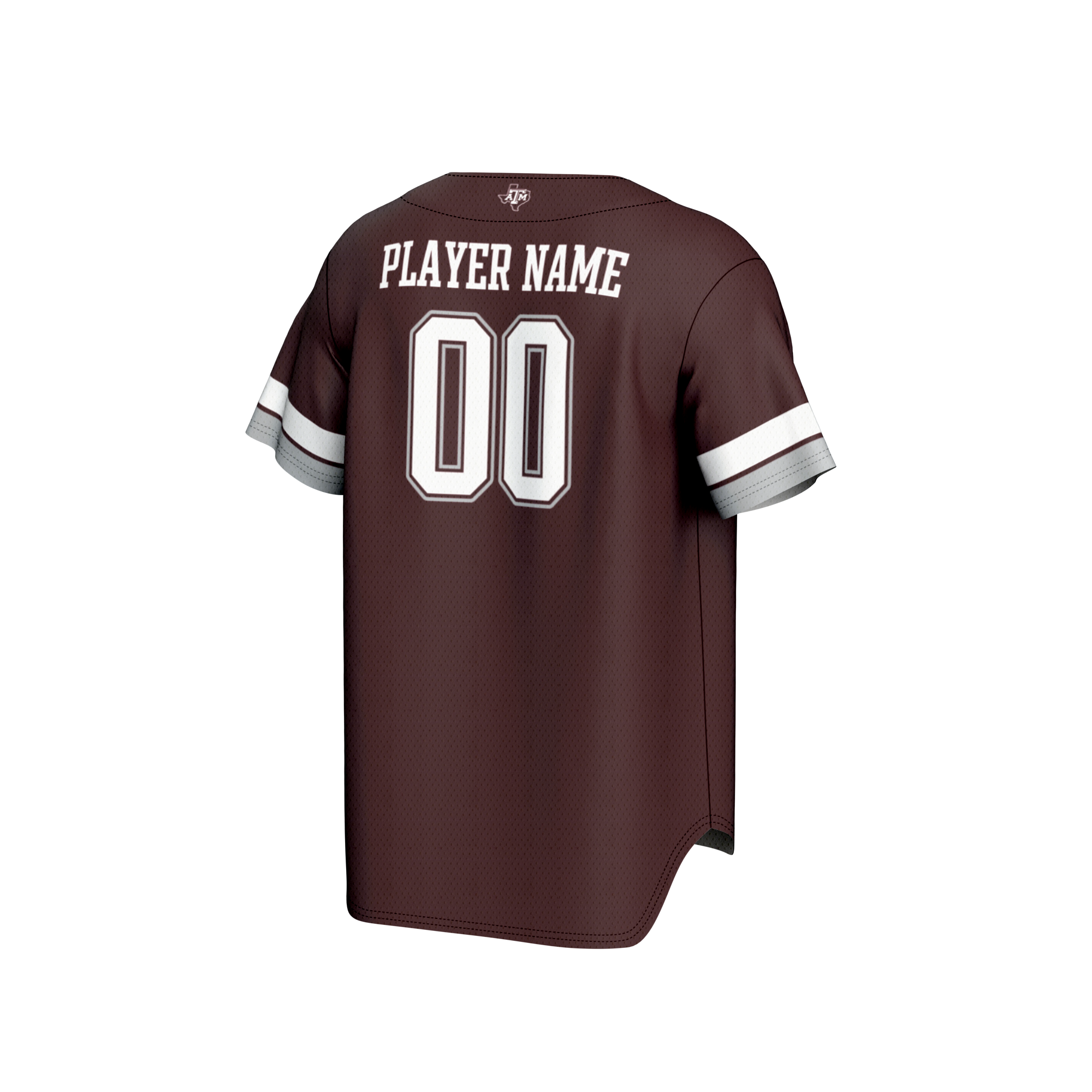 [NJP] Texas A&M Aggies GameDay Greats Youth NIL Pick-A-Player Lightweight Baseball Jersey - Maroon