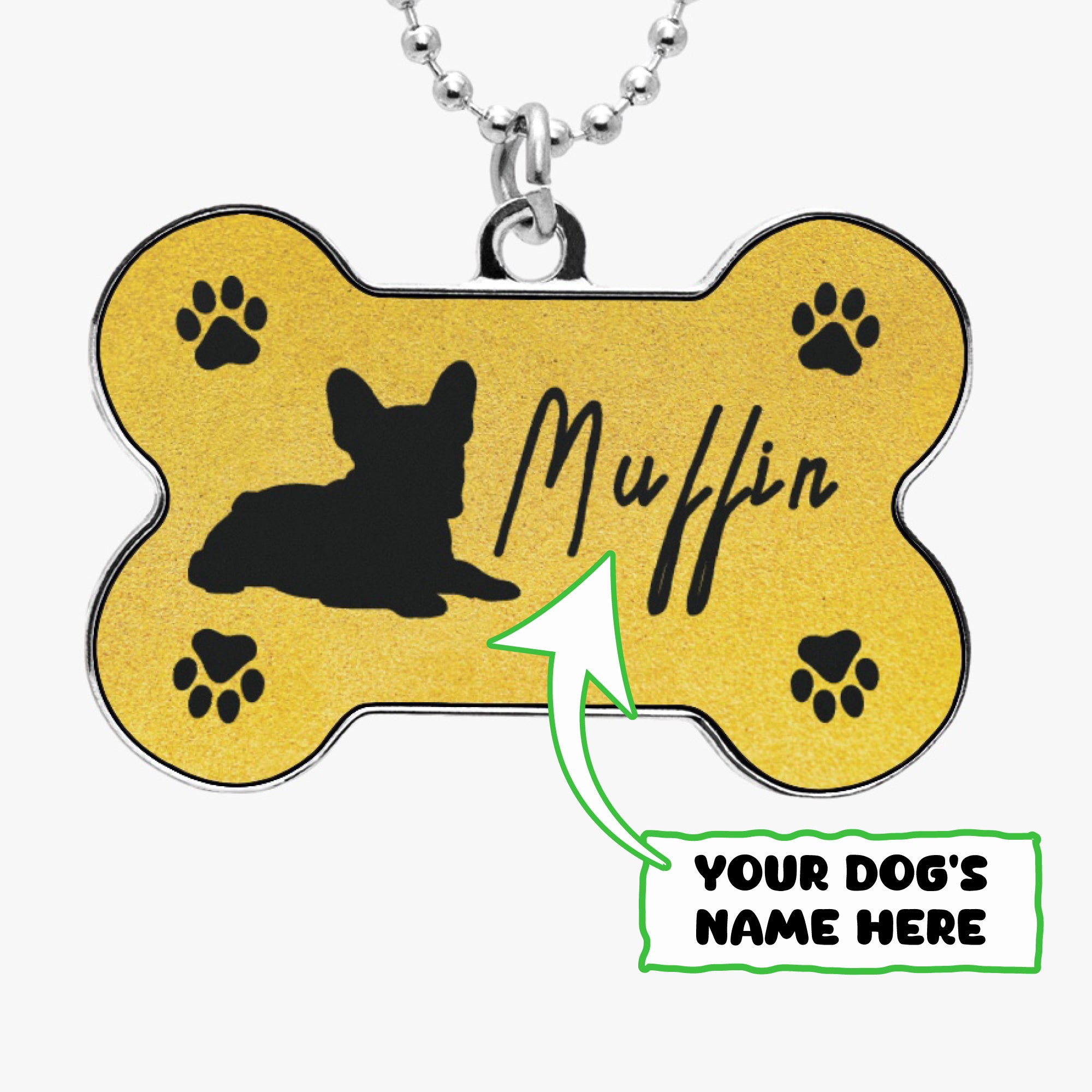 Lifestyle-Driven Betty - Necklace For Frenchie Moms for Pet Enthusiasts