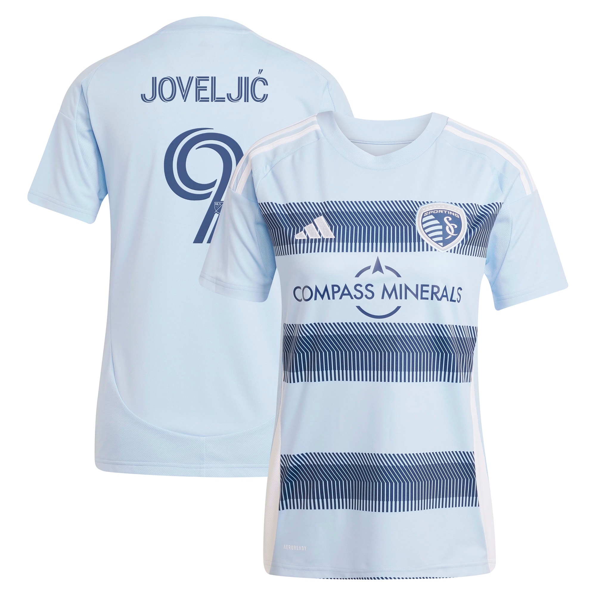[LK] Dejan Joveljic Sporting Kansas City Women's 2025 One KC Replica Player Jersey - Light Blue