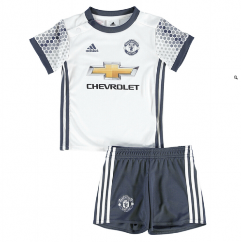 Kids Manchester United Third 201617 Soccer Kits ShirtShorts -