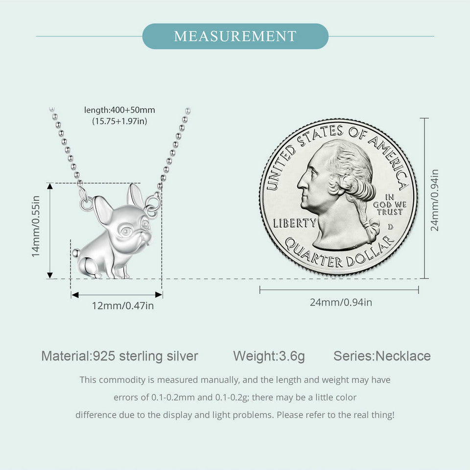 Premium Bullicon French Bulldog Necklace Jewelry – Cute Accessory For...