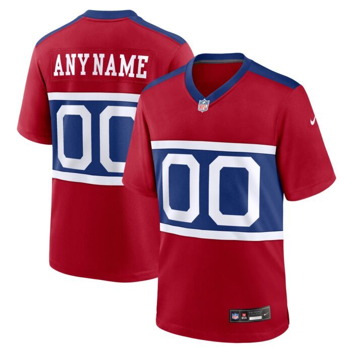 None Men's NY Giants Classic Cost-Effective Jersey Football Apparel