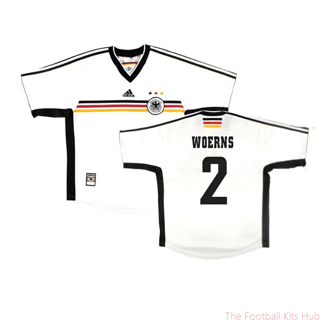 Germany 1998-00 Home Shirt ((Very Good) L) (Woerns 2)