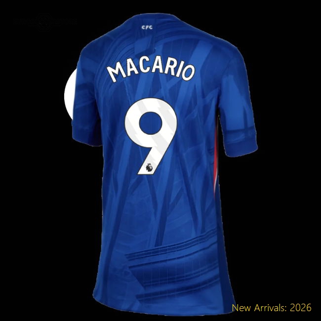 Gentle Chelsea Kids Macario Jersey 2025-2026 Breathable